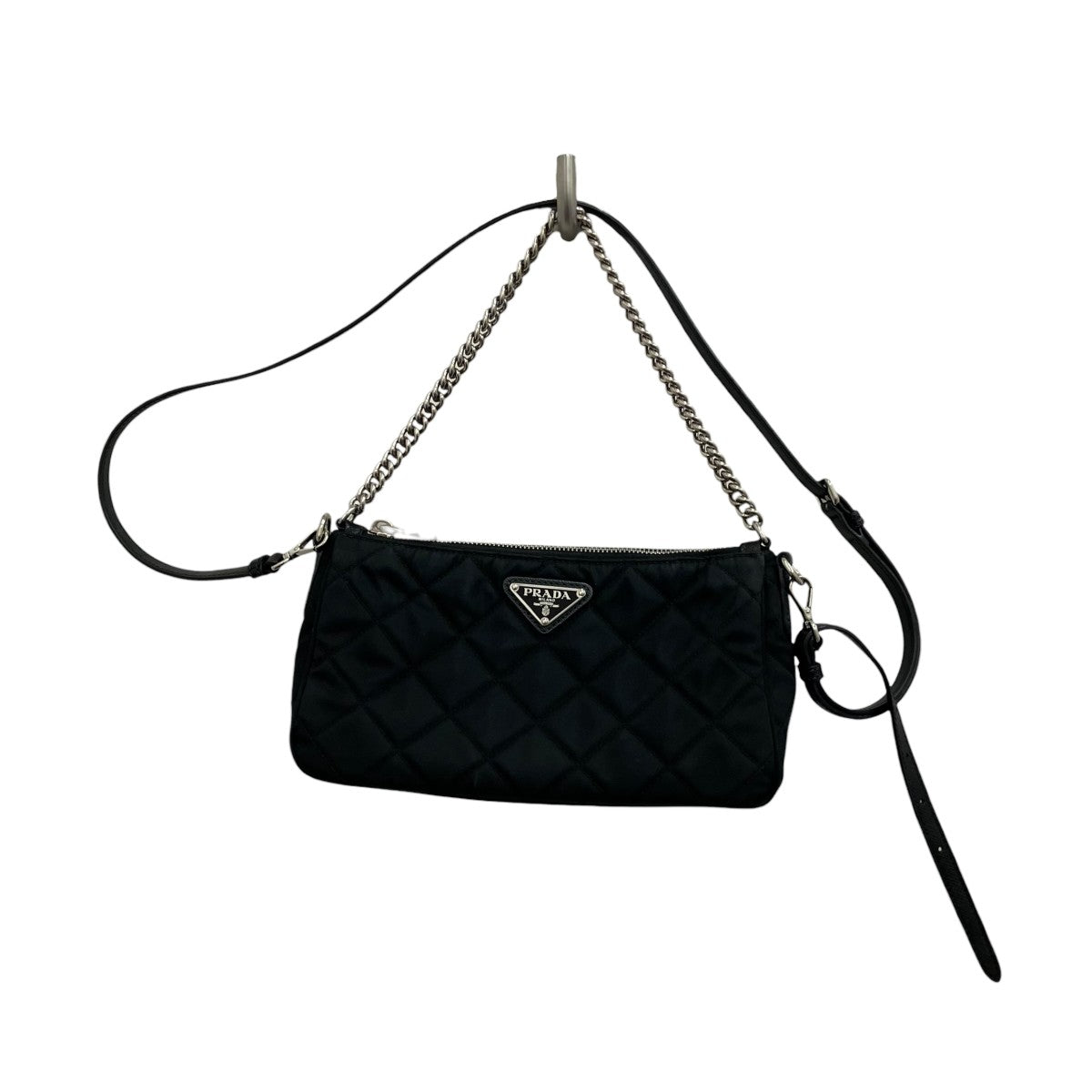 PRADA キルティングナイロン2WAYショルダーバッグ