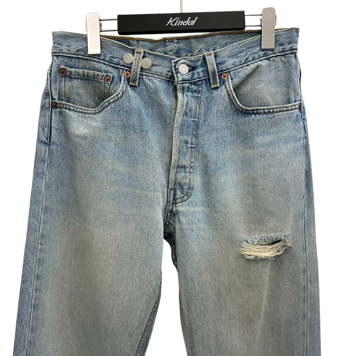 BASICS 【VINTAGE LEVIS HEART STITCH DAMAGE DENIM】ダメージ加工デニムパンツ5672-14-980-059 古着・中古-3枚目のアイテム画像