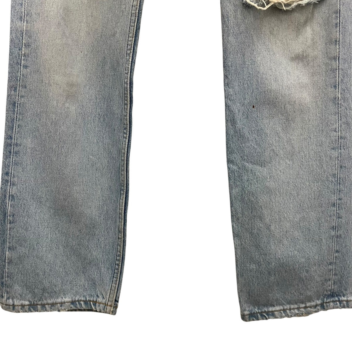 BASICS 【VINTAGE LEVIS HEART STITCH DAMAGE DENIM】ダメージ加工デニムパンツ5672-14-980-059 古着・中古-4枚目のアイテム画像