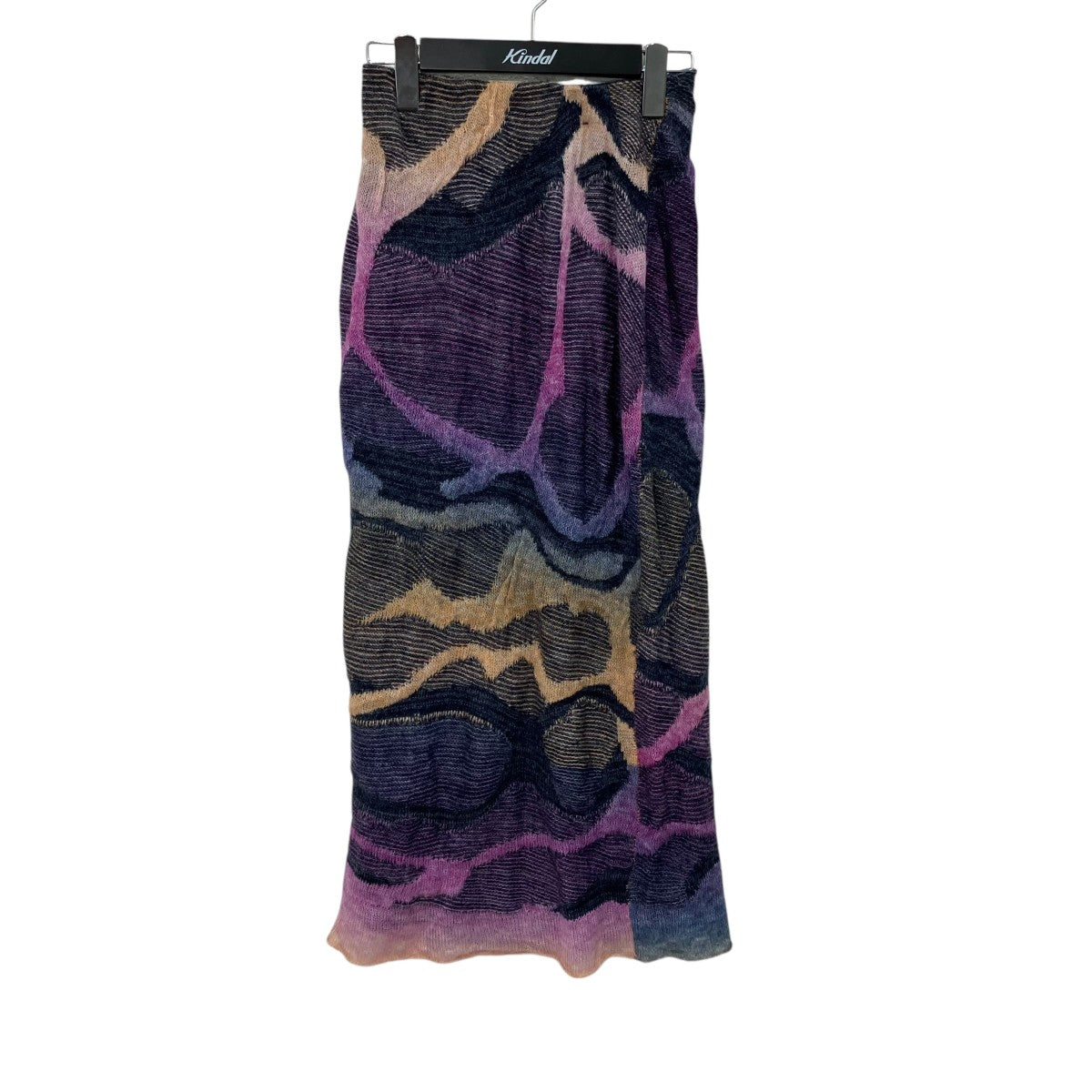 AMERI 【UND GRUNGE KNIT SKIRT】モヘヤ混スカート02320960530 古着・中古-1枚目のアイテム画像