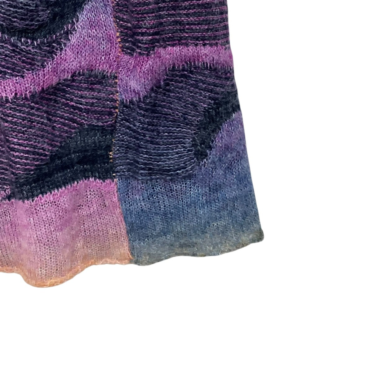 AMERI 【UND GRUNGE KNIT SKIRT】モヘヤ混スカート02320960530 古着・中古-4枚目のアイテム画像