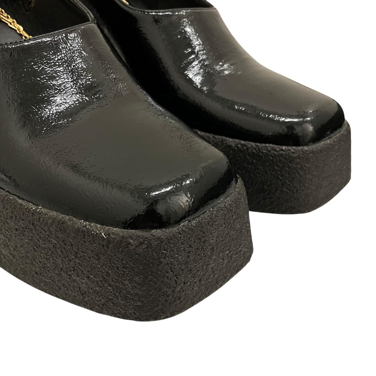 STELLA McCARTNEY アンクルチェーンパテントパンプス800236 古着・中古-7枚目のアイテム画像