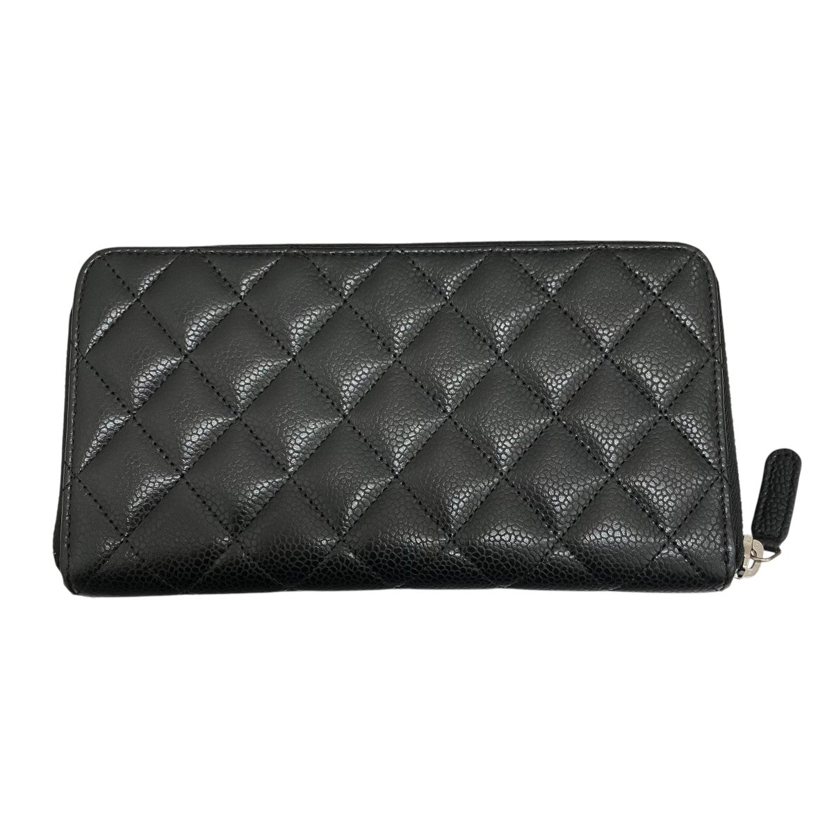 CHANEL キャビアスキンマトラッセウォレット 古着・中古-3枚目のアイテム画像