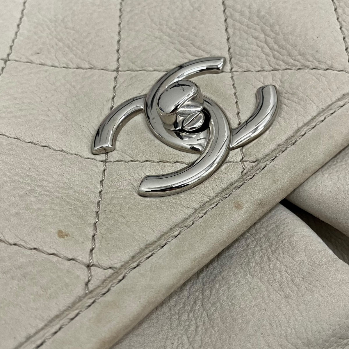 CHANEL ヌバックショルダーバッグ 古着・中古-8枚目のアイテム画像