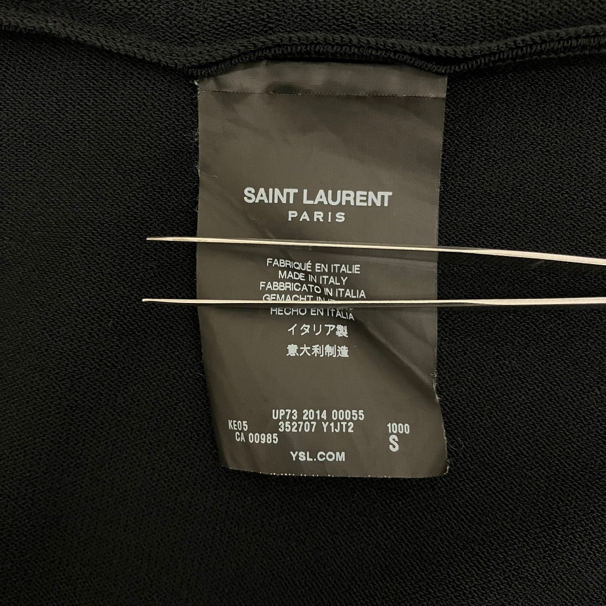 Saint Laurent Paris スタッズワンピース352707 古着・中古-9枚目のアイテム画像
