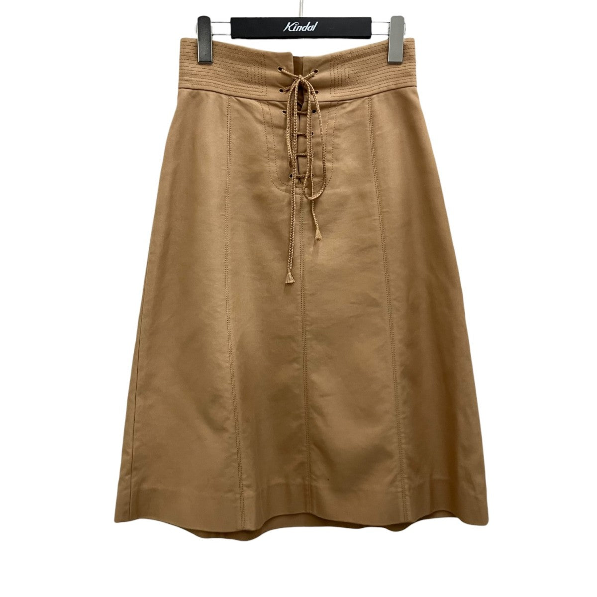 LOUIS VUITTON レースアップスカート 古着・中古-1枚目のアイテム画像