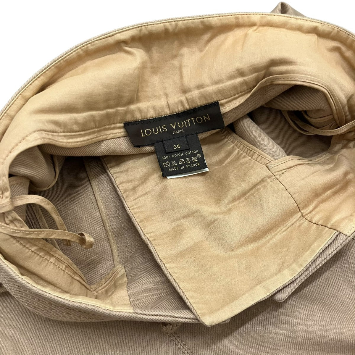 LOUIS VUITTON レースアップスカート 古着・中古-6枚目のアイテム画像