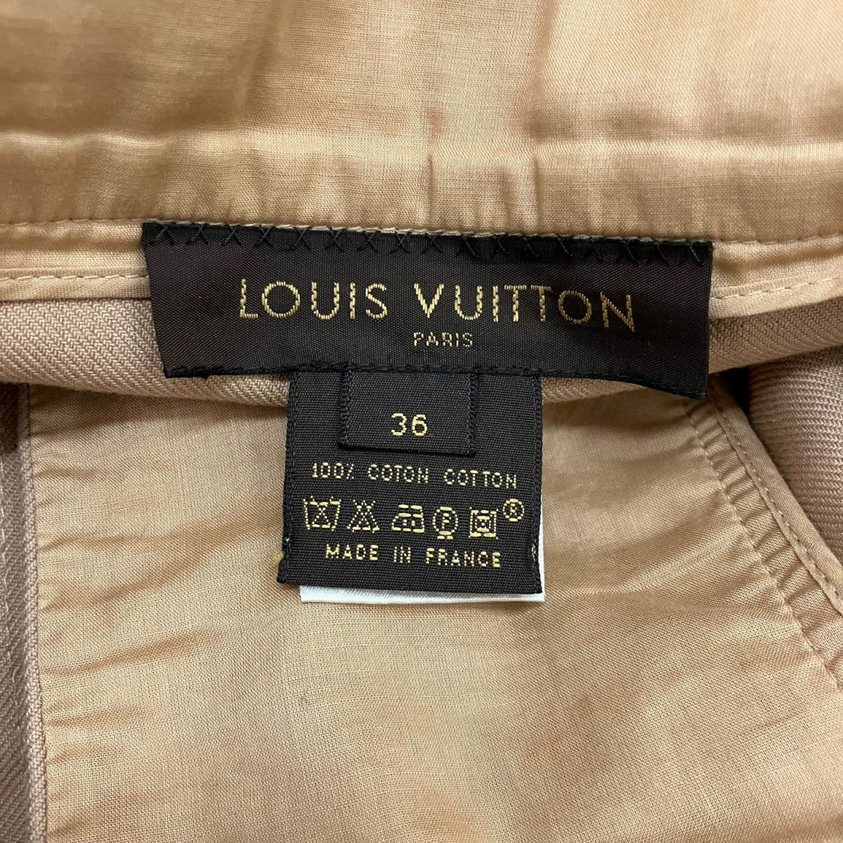LOUIS VUITTON レースアップスカート 古着・中古-9枚目のアイテム画像
