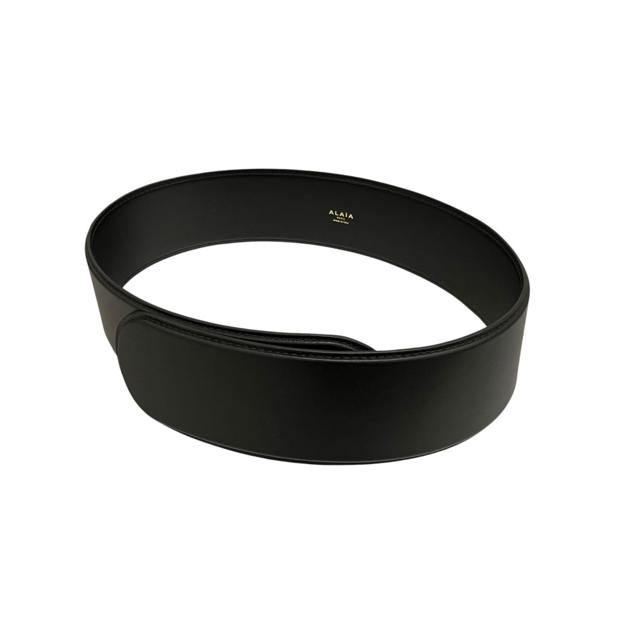 ALAIA 【FLEX TWIST BELT】カーフスキンベルト 古着・中古-1枚目のアイテム画像