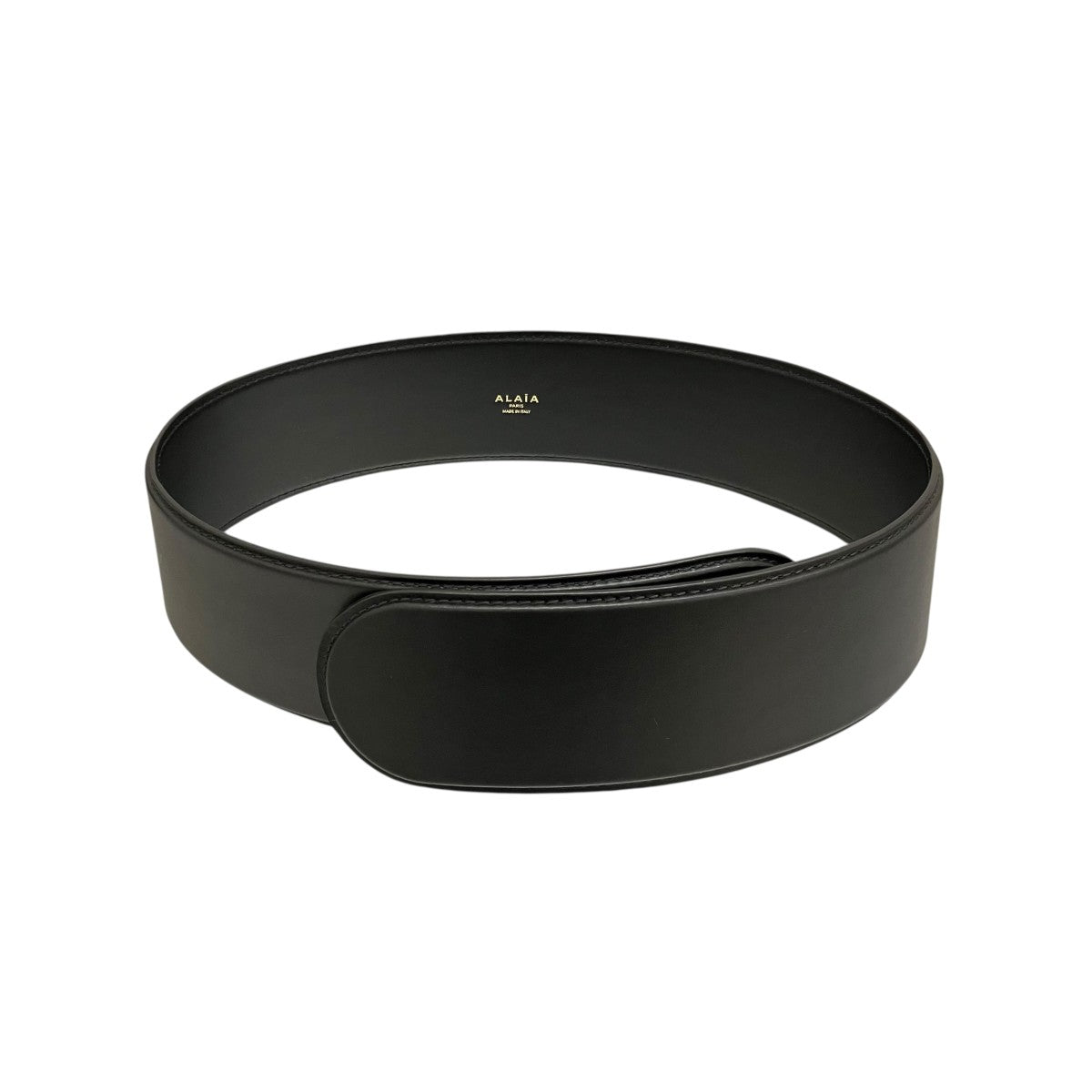 ALAIA 【FLEX TWIST BELT】カーフスキンベルト 古着・中古-2枚目のアイテム画像