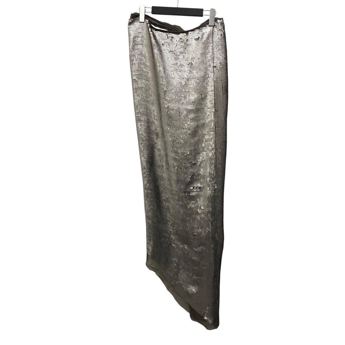 RICK OWENS 23AWスパンコール サイドスリット スカートRO02C1372-SEM1 古着・中古-2枚目のアイテム画像