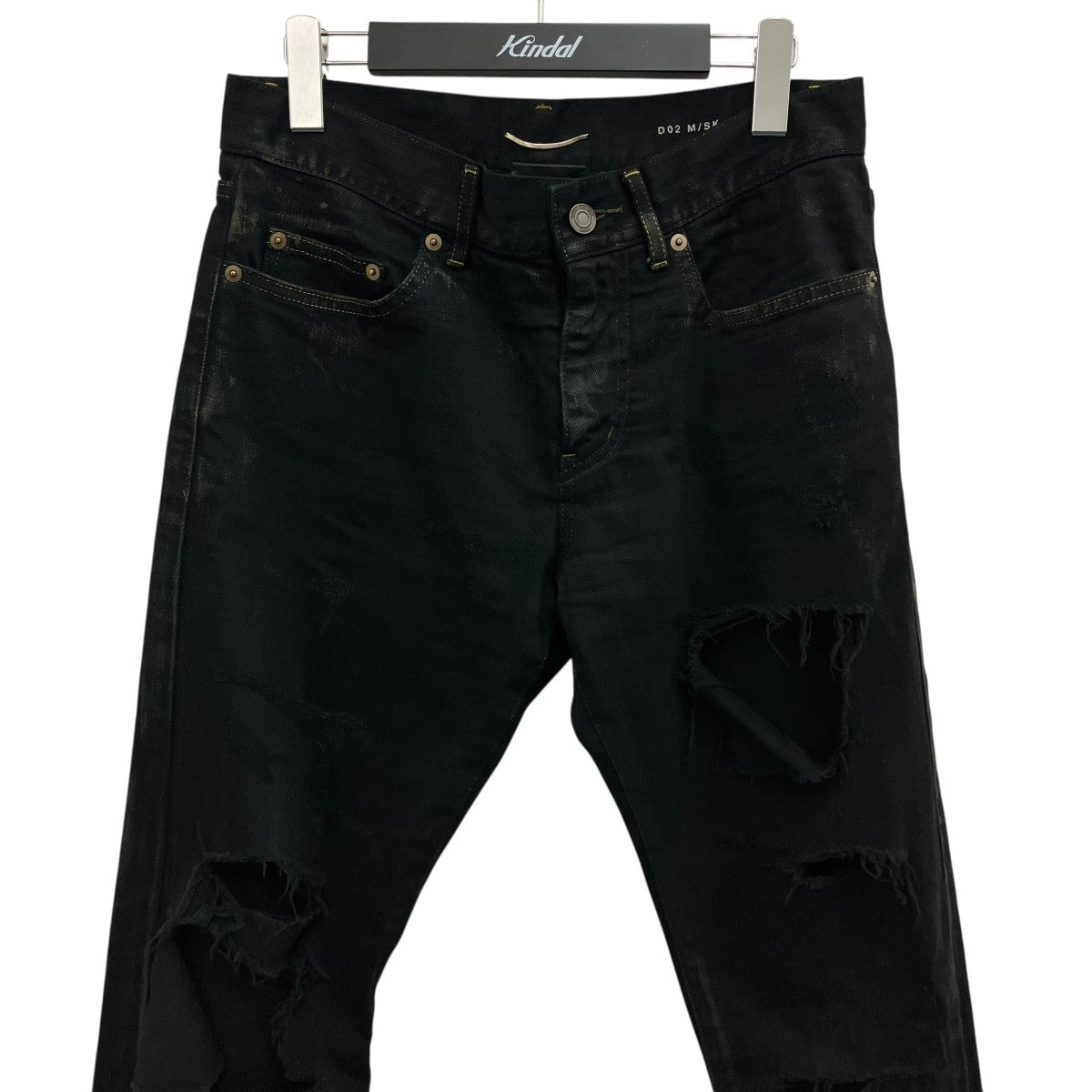 SAINT LAURENT デストロイデニム Saint Laurent Paris(サンローランパリ) デストロイデニムパンツ357814