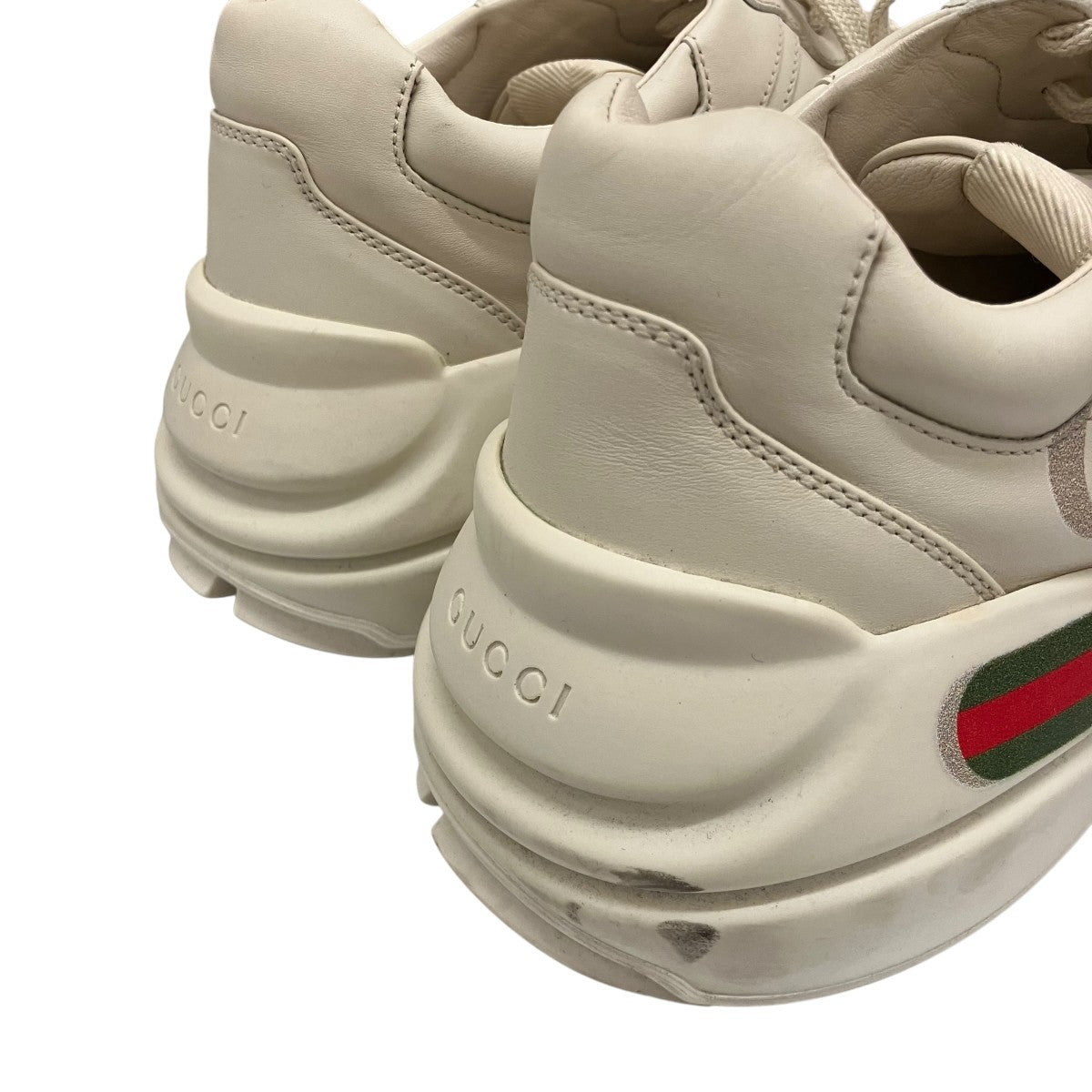 GUCCI 【RHYTON】ライトン ヴィンテージロゴ ローカットスニーカー500877 古着・中古-8枚目のアイテム画像