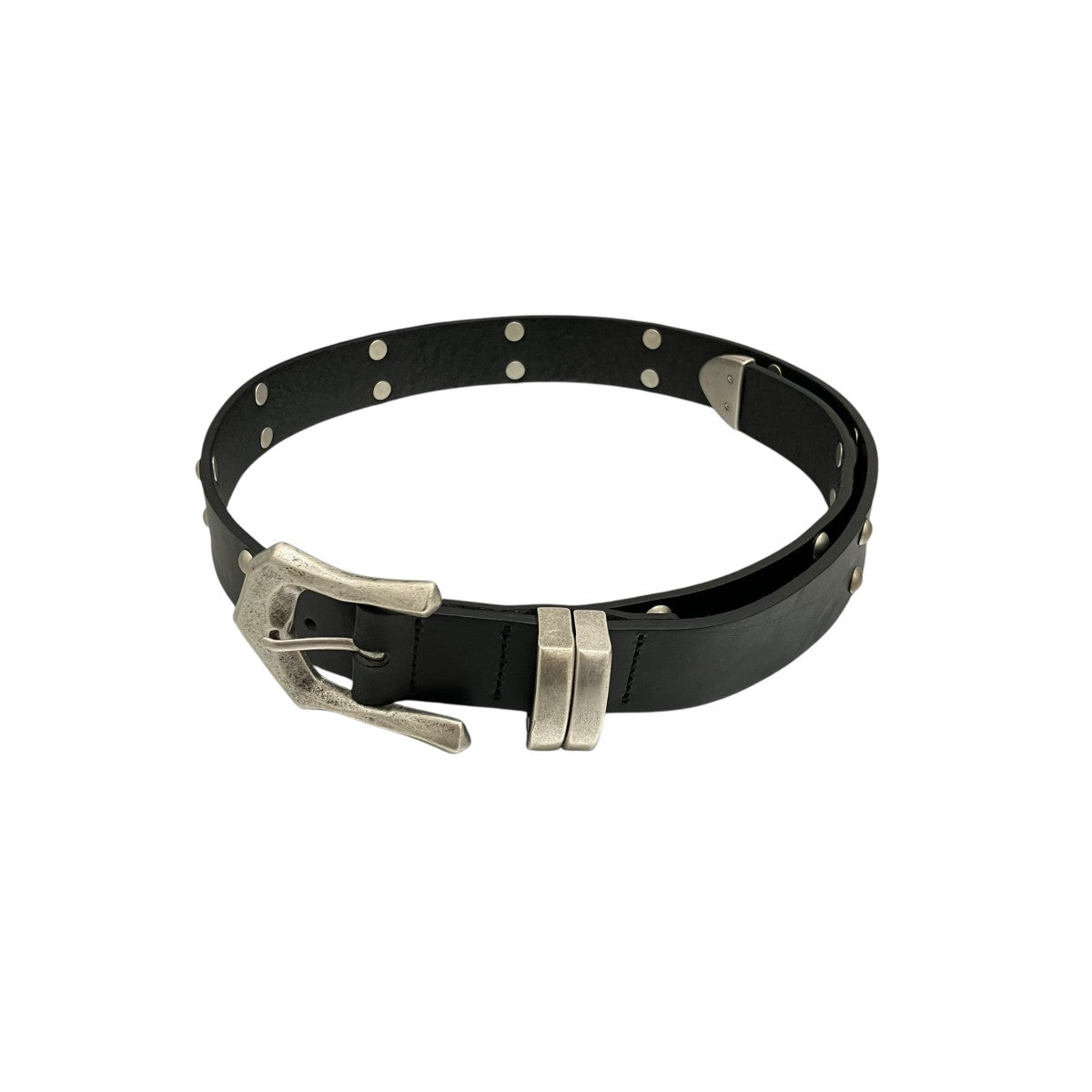 chikashitsu+ 【STUDS LEATHER BELT】スタッズベルト 古着・中古-1枚目のアイテム画像