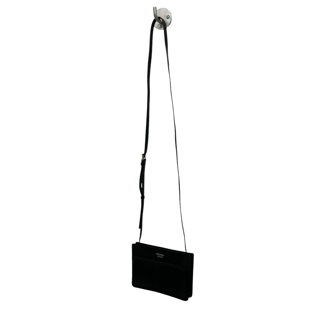 PRADA サフィアーノショルダーポーチ 古着・中古-1枚目のアイテム画像