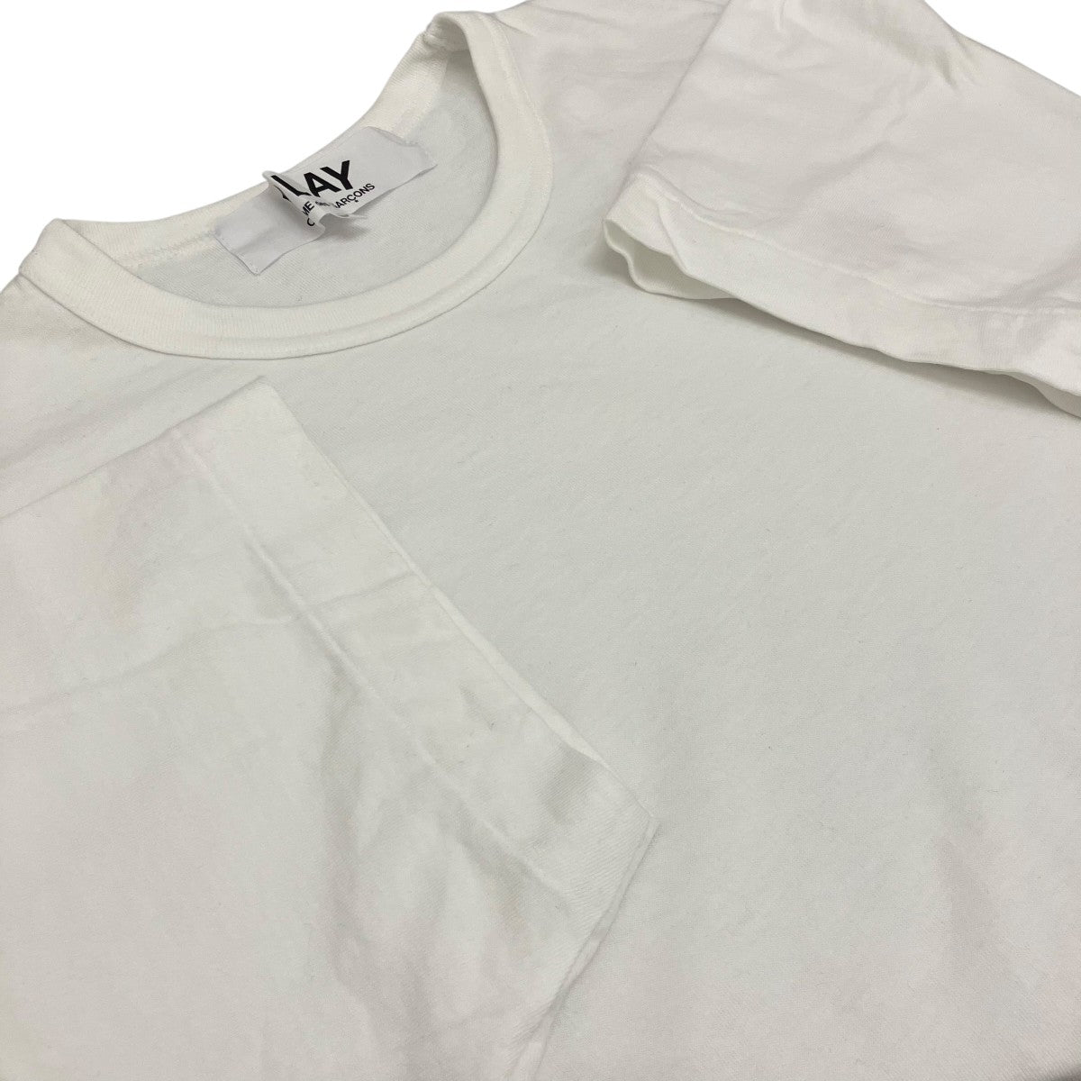 PLAY COMME des GARCONS ハートワッペンTシャツAZ-T108 古着・中古-5枚目のアイテム画像