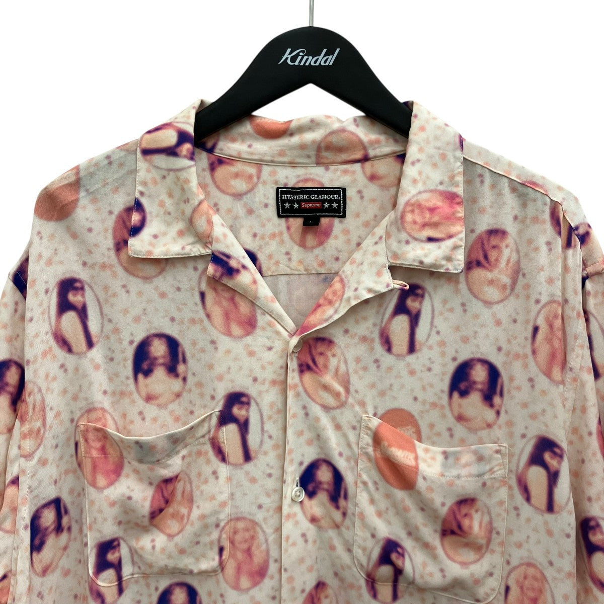 Hysteric Glamour×Supreme レーヨン半袖シャツ 古着・中古-3枚目のアイテム画像