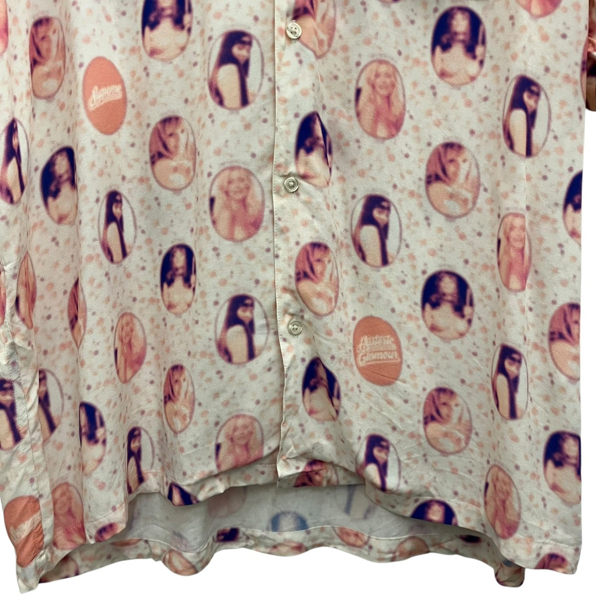 Hysteric Glamour×Supreme レーヨン半袖シャツ 古着・中古-4枚目のアイテム画像