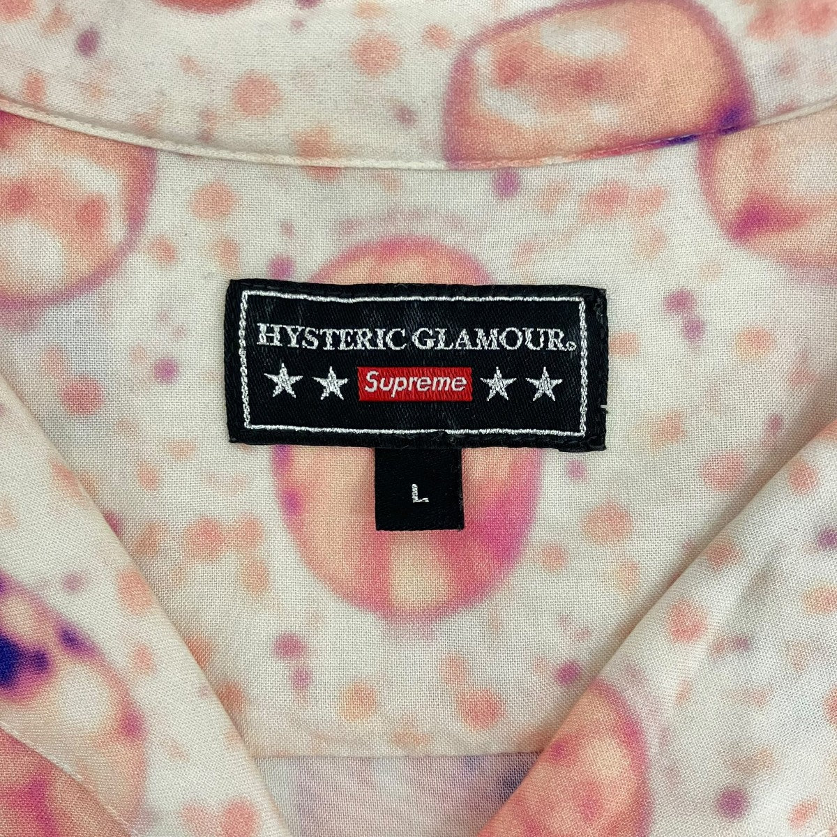 Hysteric Glamour×Supreme レーヨン半袖シャツ 古着・中古-6枚目のアイテム画像