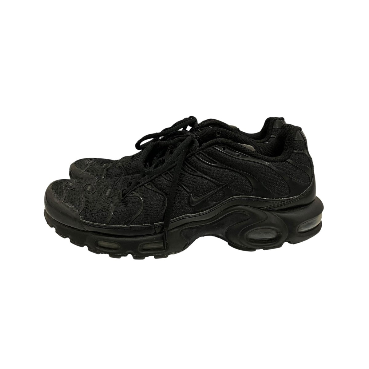 【AIR MAX PLUS TRIPLE BLACK】ローカットスニーカー604133-050