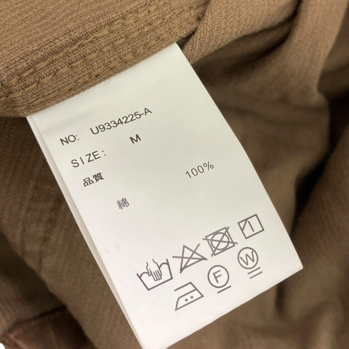 CORDUROY COVERALLコーデュロイカバーオールU9334225-A