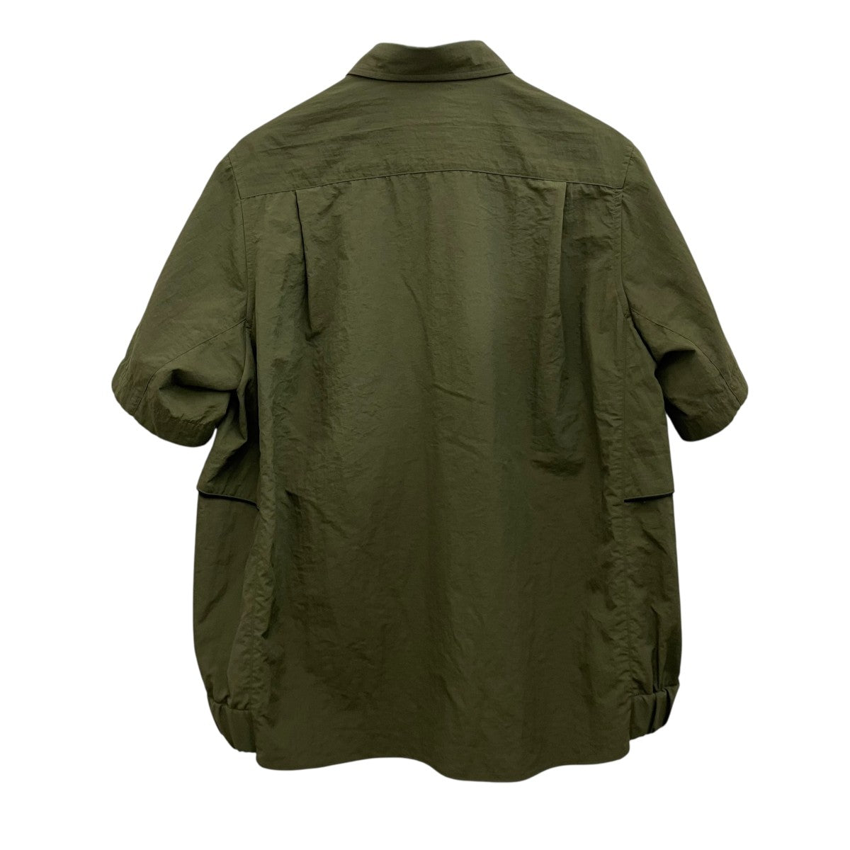 sacai 25SS【Nylon S S Shirt】半袖シャツ25-03722M 古着・中古-2枚目のアイテム画像