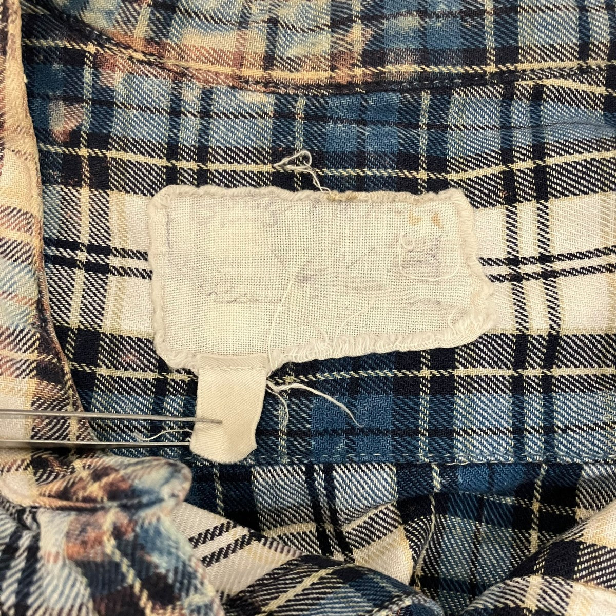 GREG LAUREN 【THE FRANNEL STUDIO SHIRT】 古着・中古-6枚目のアイテム画像