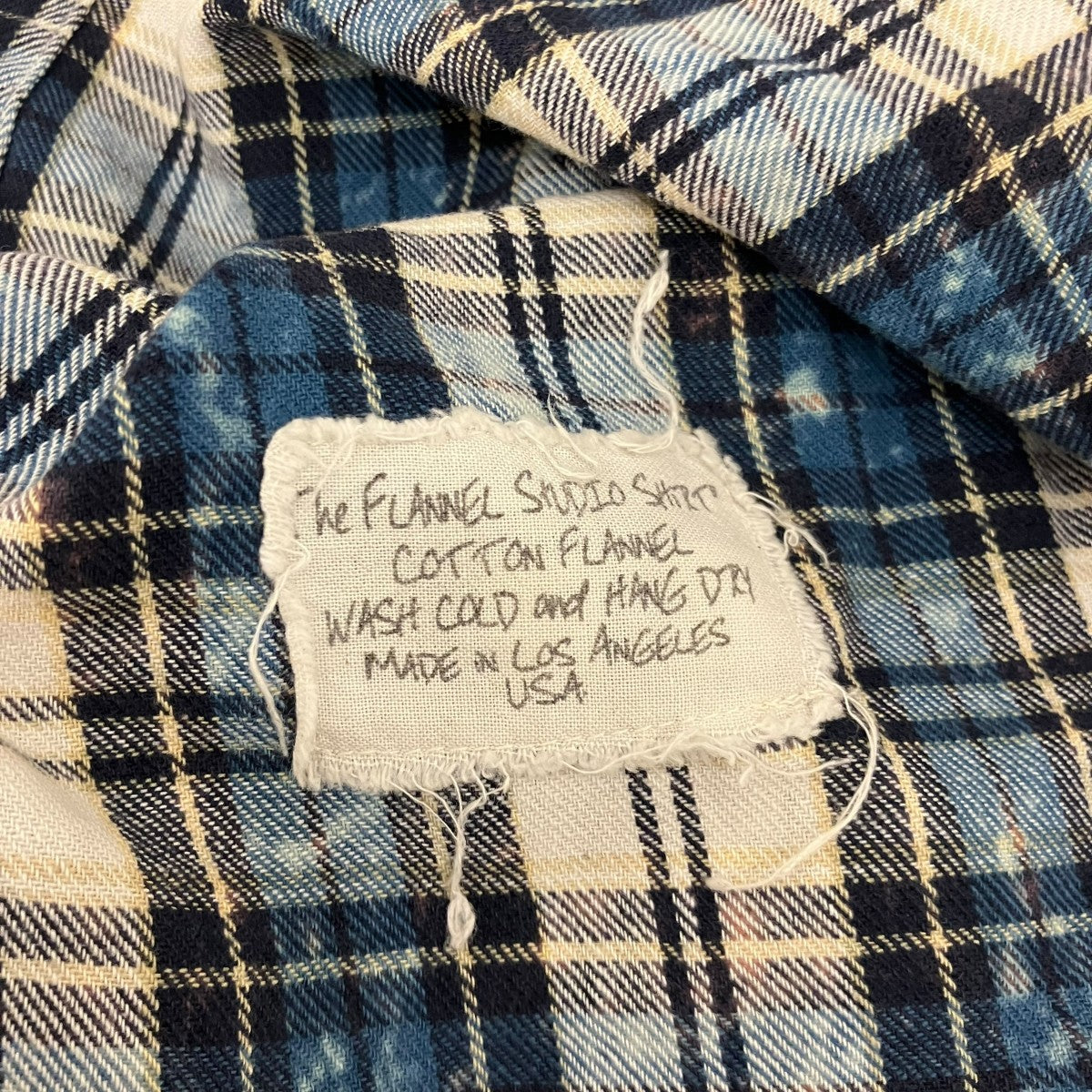 GREG LAUREN 【THE FRANNEL STUDIO SHIRT】 古着・中古-7枚目のアイテム画像