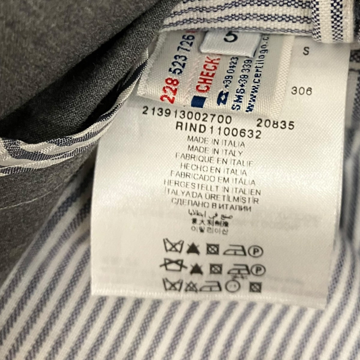 MONCLER GAMME BLEU 【GIACCA】テーラードジャケット 古着・中古-6枚目のアイテム画像