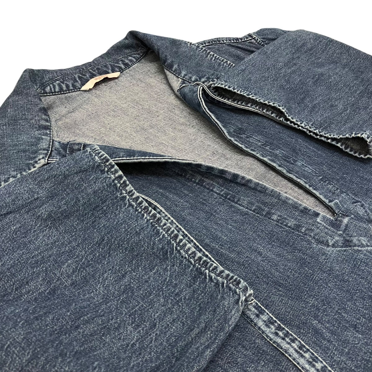 VALENTINO デニムチュニックシャツXV3DB01GG84B 古着・中古-5枚目のアイテム画像