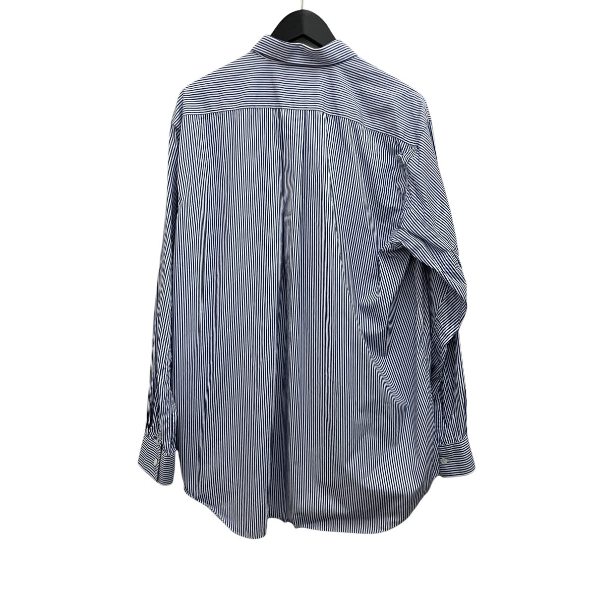 COMME des GARCONS SHIRT FOREVER WIDE CLASSICコットンポプリンストライプレギュラーカラーシャツFZ-B218 古着・中古-2枚目のアイテム画像