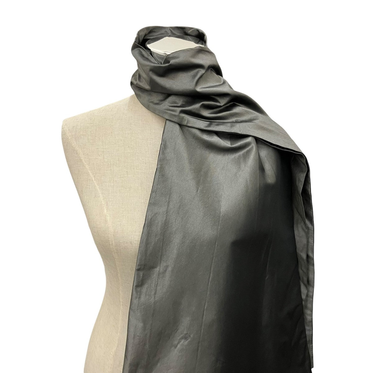 YOHJI YAMAMOTO 【POUR LA NUIT】シルクストールFL-O08-407 古着・中古-4枚目のアイテム画像