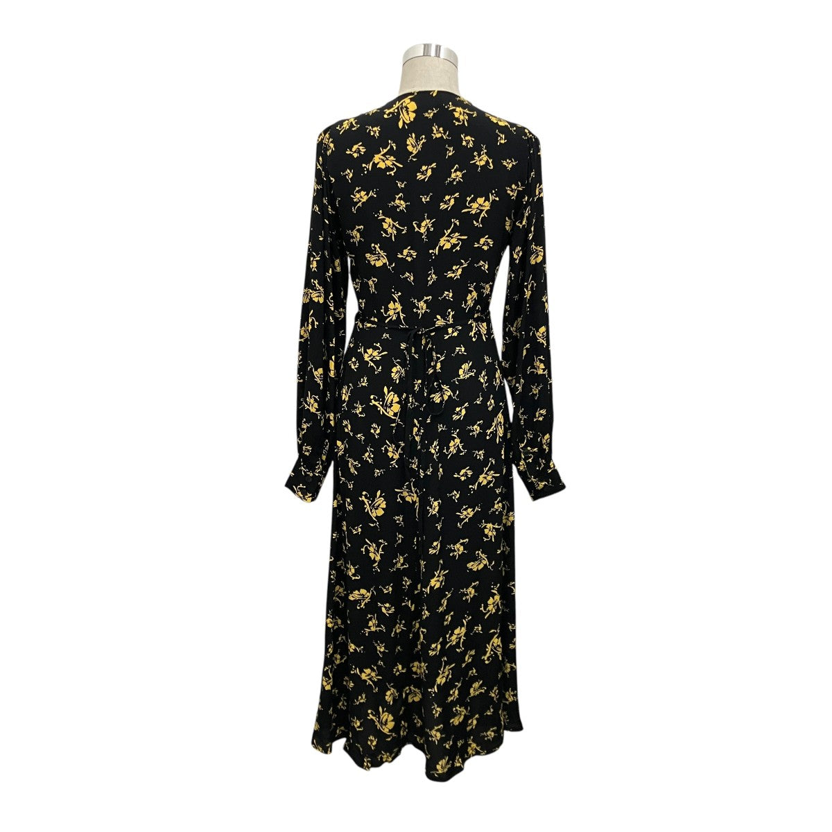 Ganni フラワープリントビスコースドレスワンピース1928 古着・中古-2枚目のアイテム画像