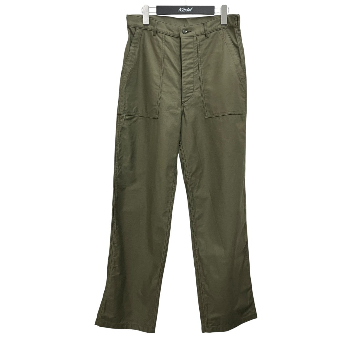 HYKE 25SS【BACK SATIN BAKER PANTS】ベイカーパンツ251-13317 033 古着・中古-1枚目のアイテム画像