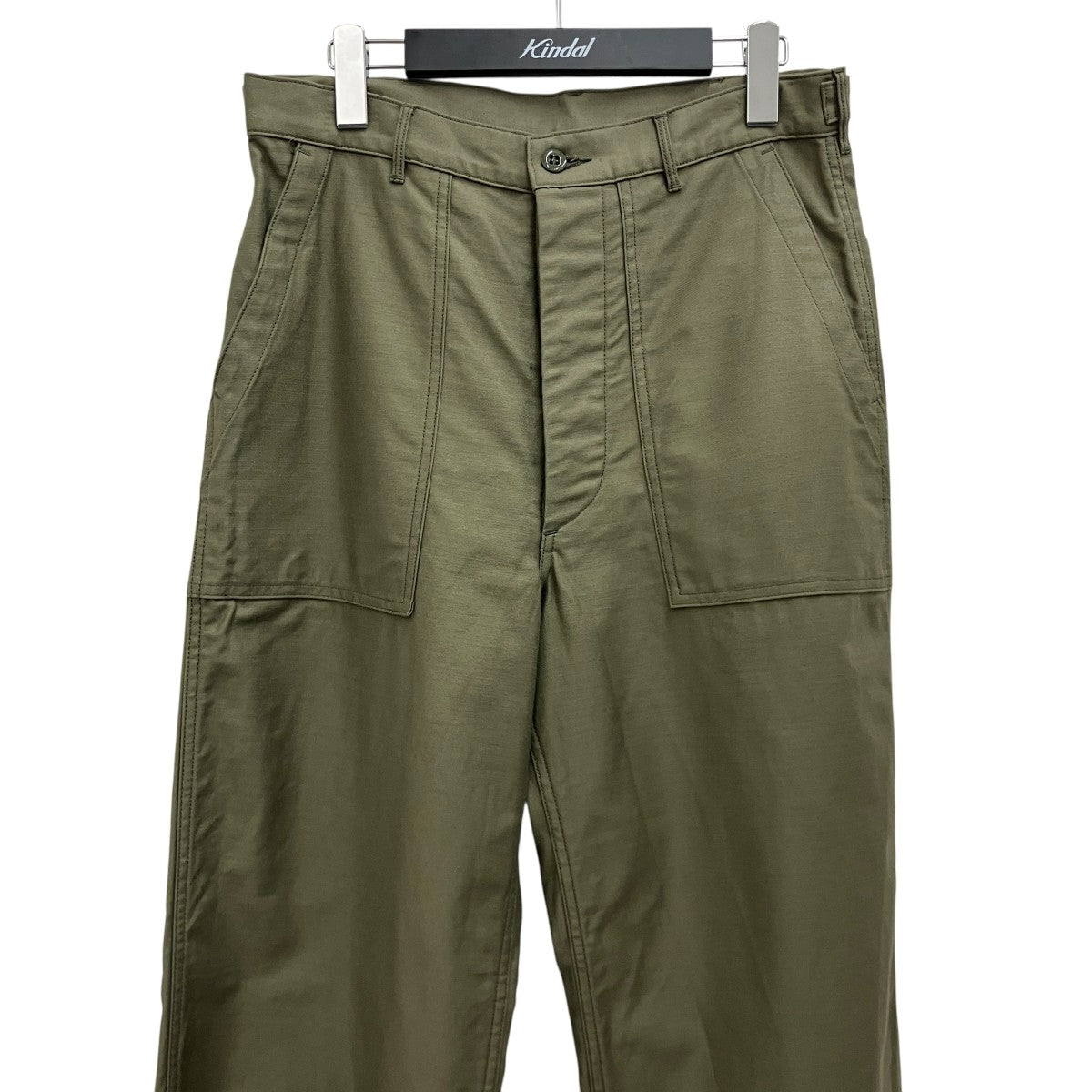 HYKE 25SS【BACK SATIN BAKER PANTS】ベイカーパンツ251-13317 033 古着・中古-3枚目のアイテム画像