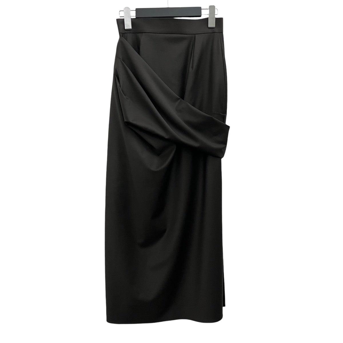 deres Freya / Muse skirt ダークネイビーサイズ1 deres(デレス) FREYA MUSE SKIRTドレープスカートDER25AW-SK-001