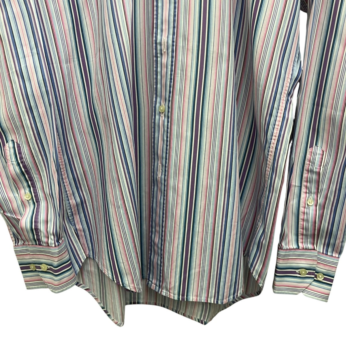 ETRO ストライプシャツ 古着・中古-4枚目のアイテム画像