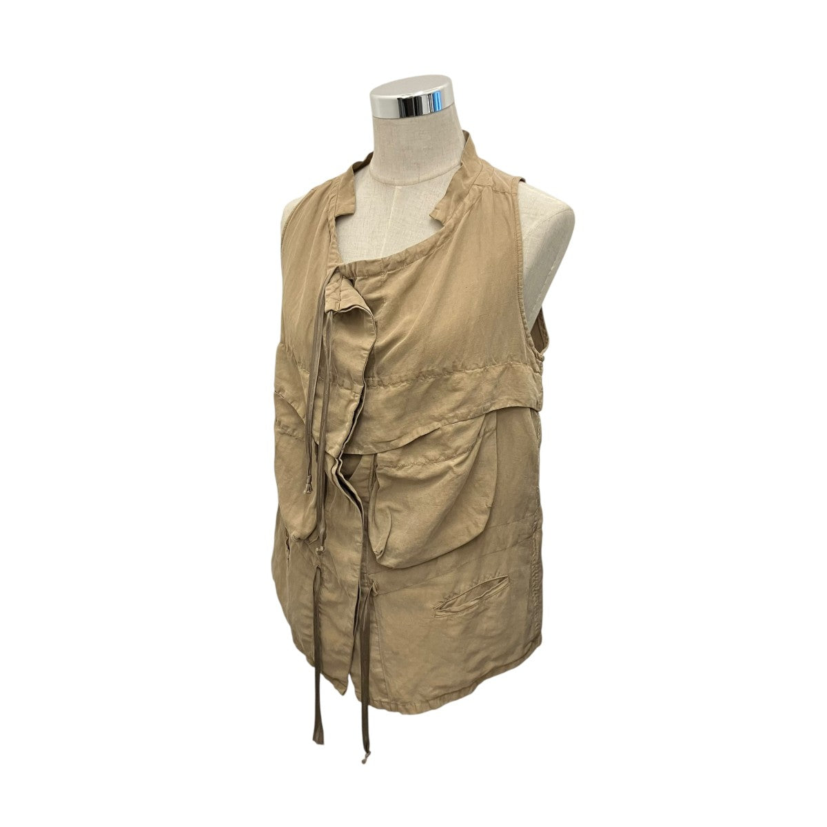 ISABEL MARANT リネン×シルクベスト1501 古着・中古-1枚目のアイテム画像