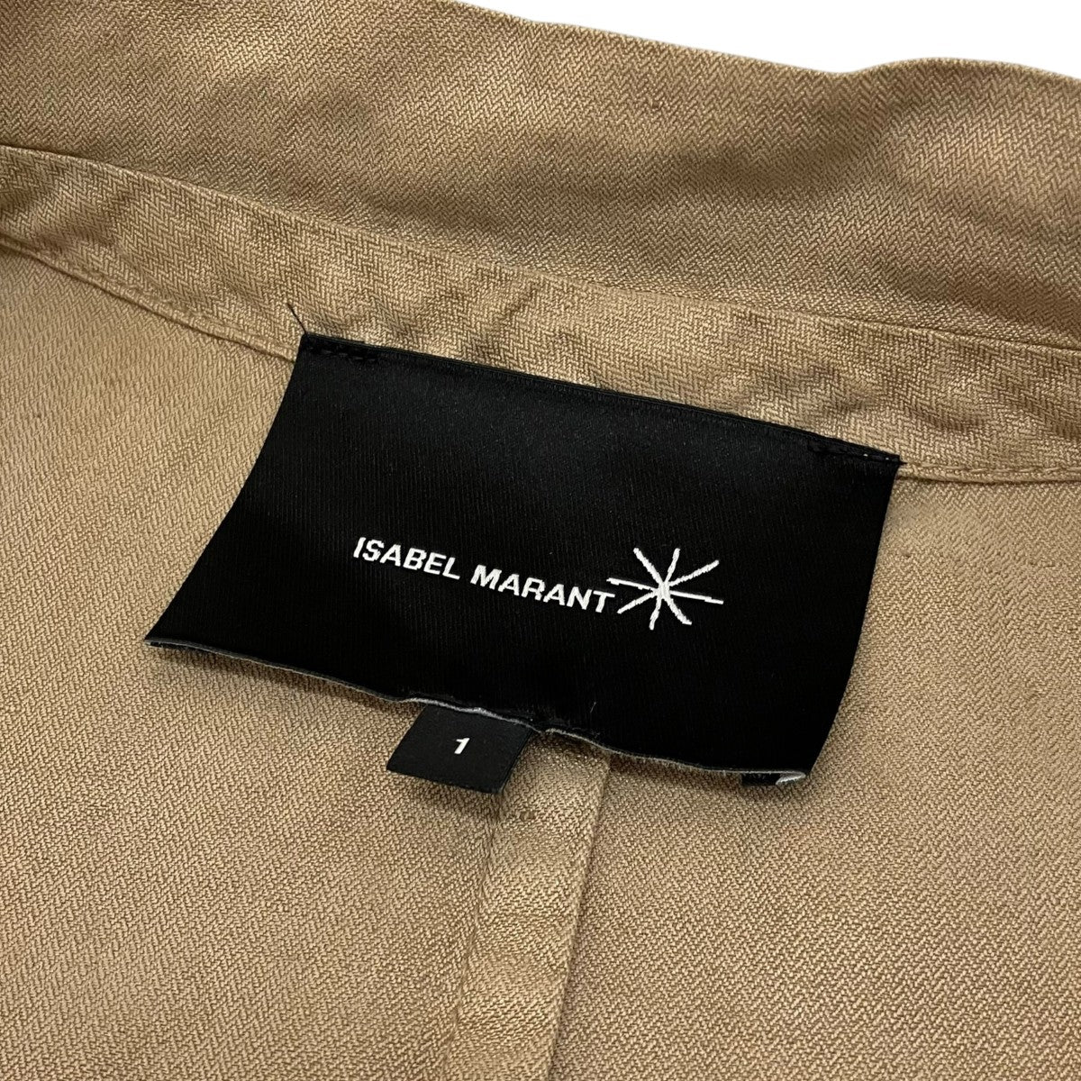 ISABEL MARANT リネン×シルクベスト1501 古着・中古-7枚目のアイテム画像
