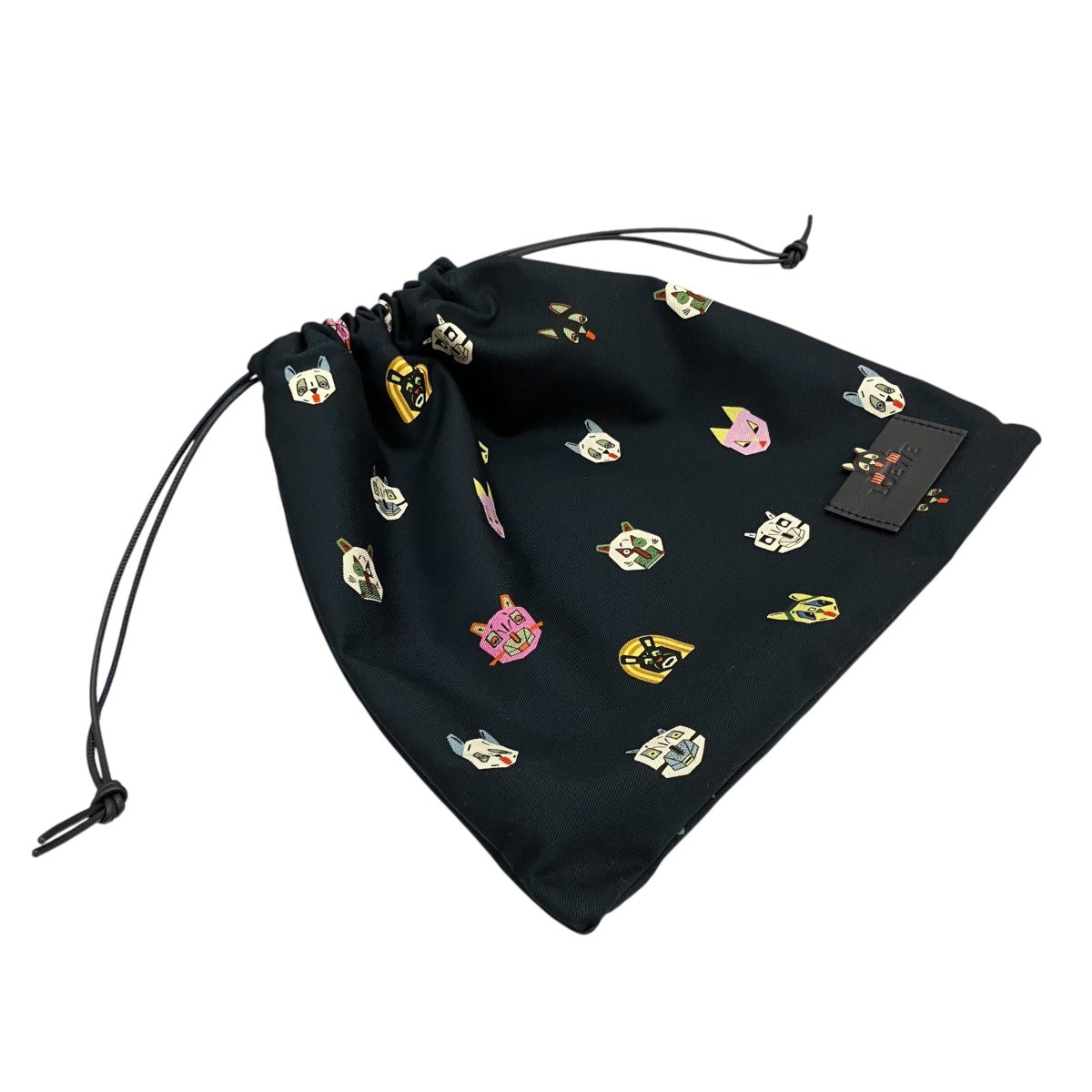 LOEWE×Louis Wain キャンバスポーチC64305 古着・中古-6枚目のアイテム画像