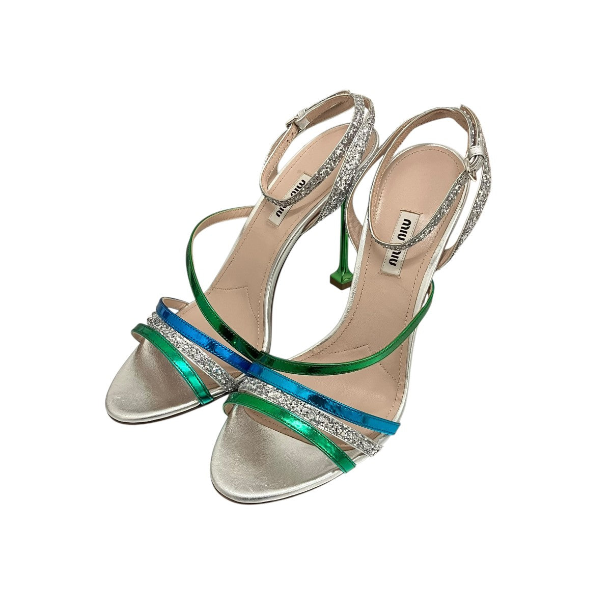 MIU MIU ヒールサンダル 古着・中古-1枚目のアイテム画像