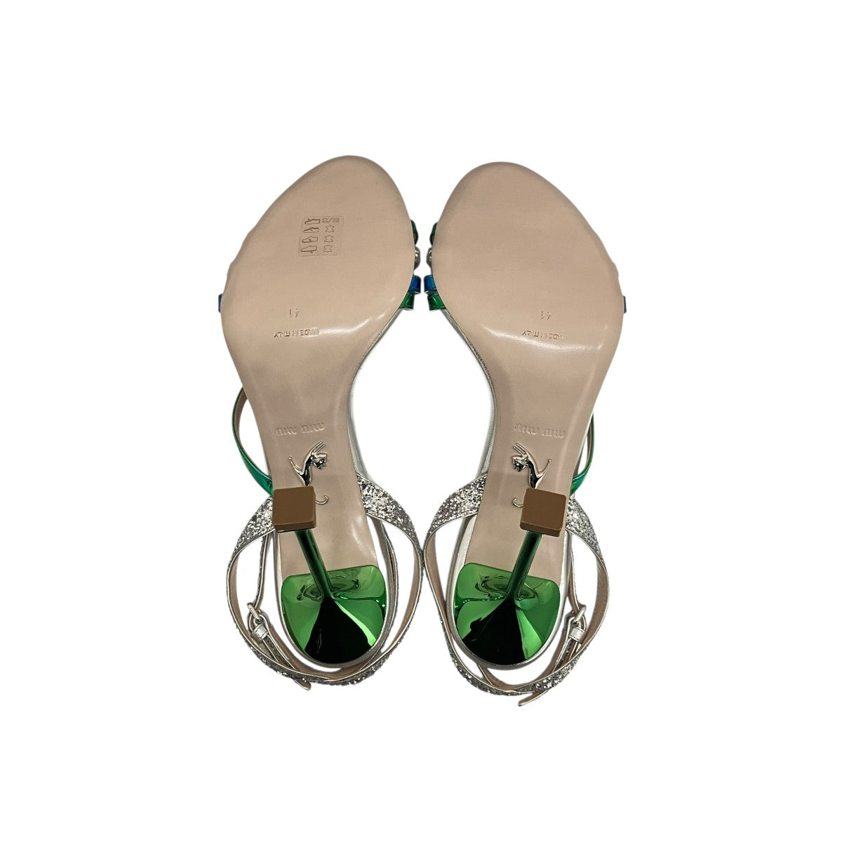 MIU MIU ヒールサンダル 古着・中古-6枚目のアイテム画像