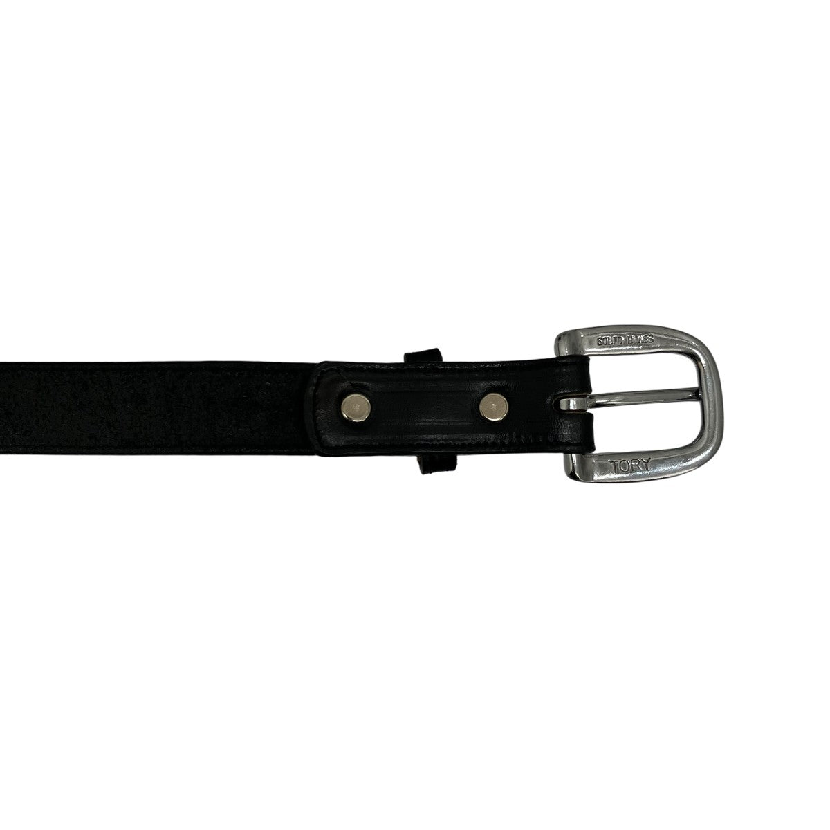 TORY LEATHER レザースタッズベルト 古着・中古-6枚目のアイテム画像