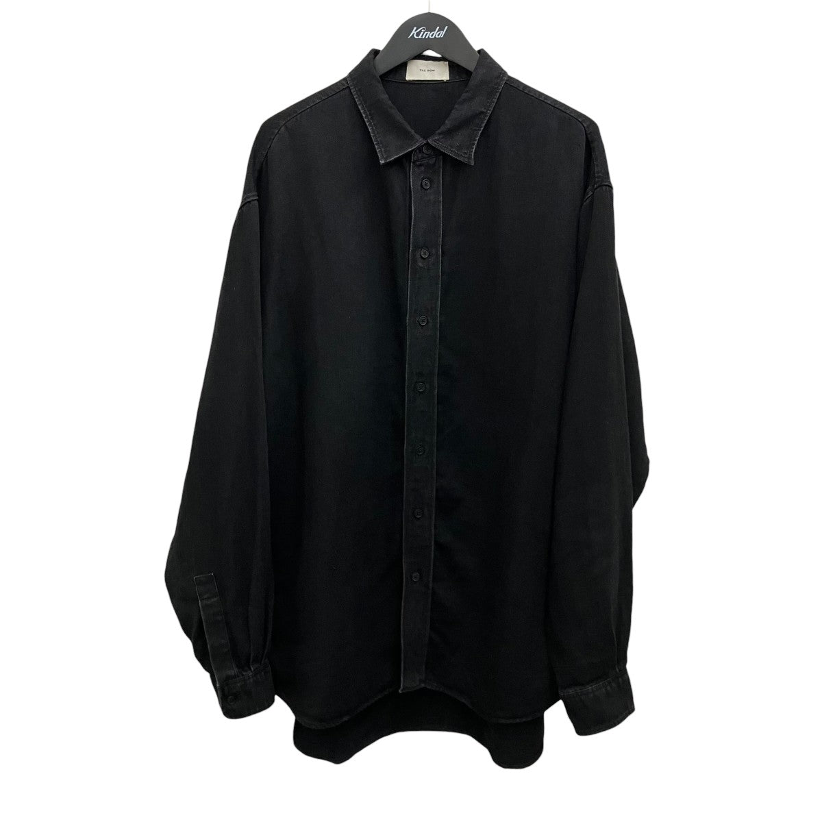 THE ROW 【PENN SHIRT】リネンデニムシャツ636-W3654 古着・中古-1枚目のアイテム画像