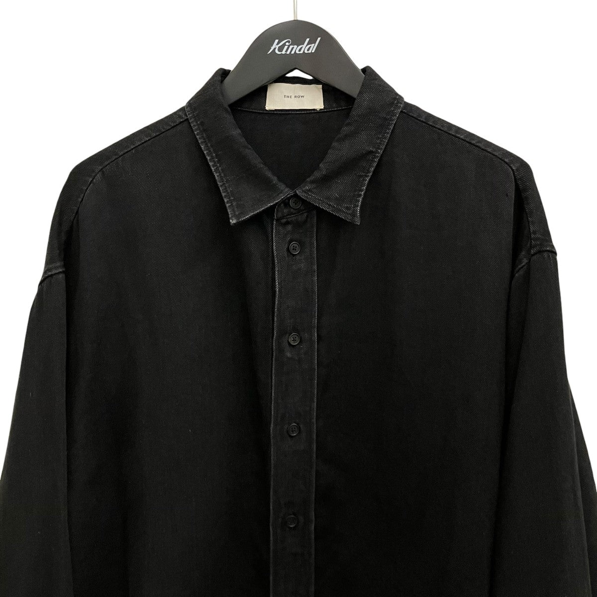 THE ROW 【PENN SHIRT】リネンデニムシャツ636-W3654 古着・中古-3枚目のアイテム画像