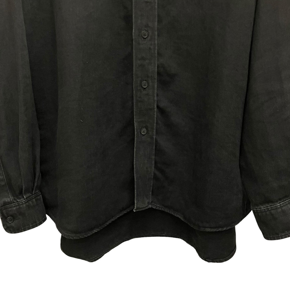 THE ROW 【PENN SHIRT】リネンデニムシャツ636-W3654 古着・中古-4枚目のアイテム画像