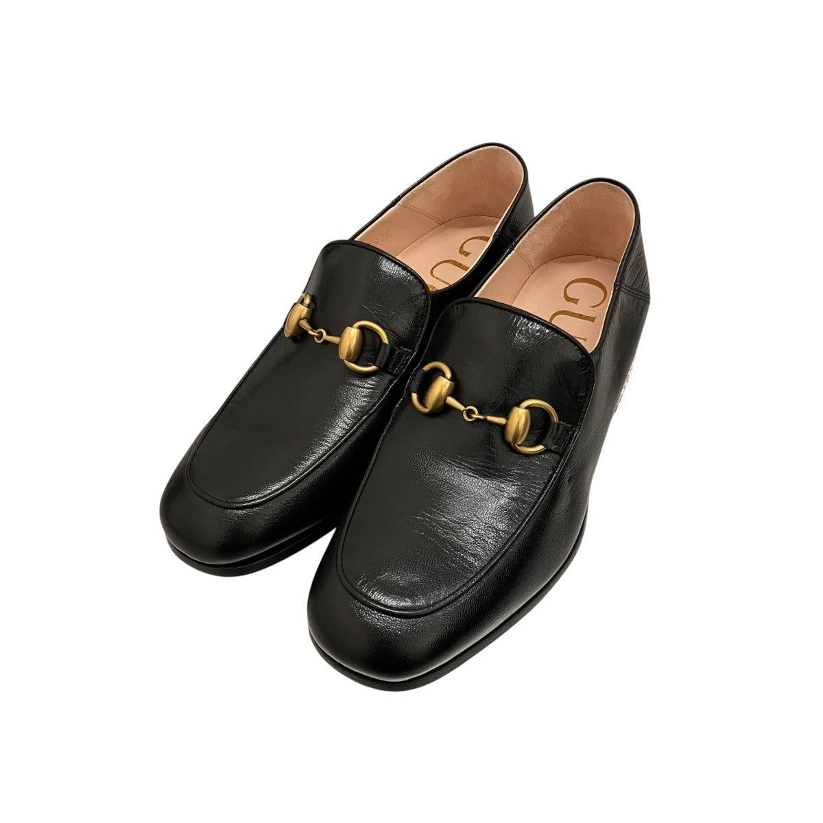 GUCCI ホースビットクリスタルローファー523097 古着・中古-1枚目のアイテム画像