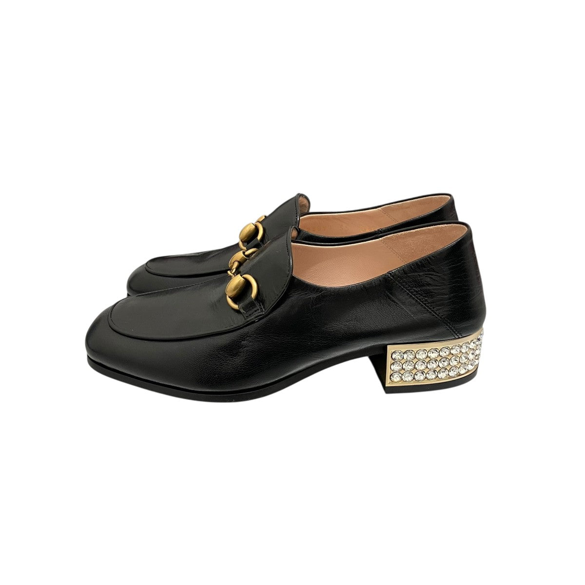 GUCCI ホースビットクリスタルローファー523097 古着・中古-4枚目のアイテム画像