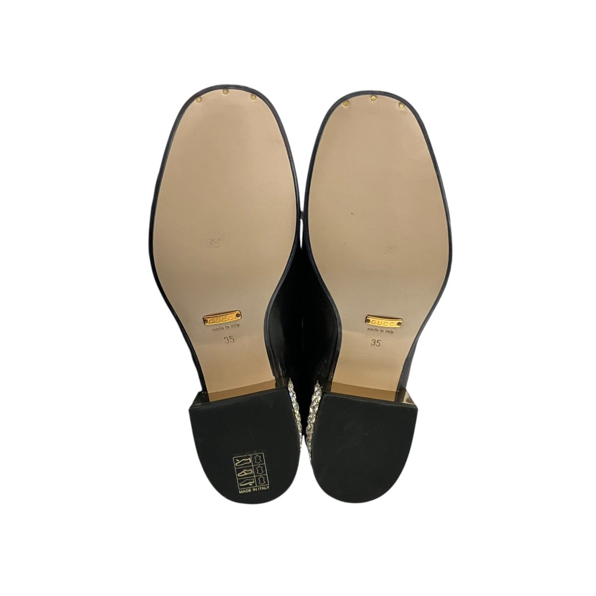 GUCCI ホースビットクリスタルローファー523097 古着・中古-6枚目のアイテム画像