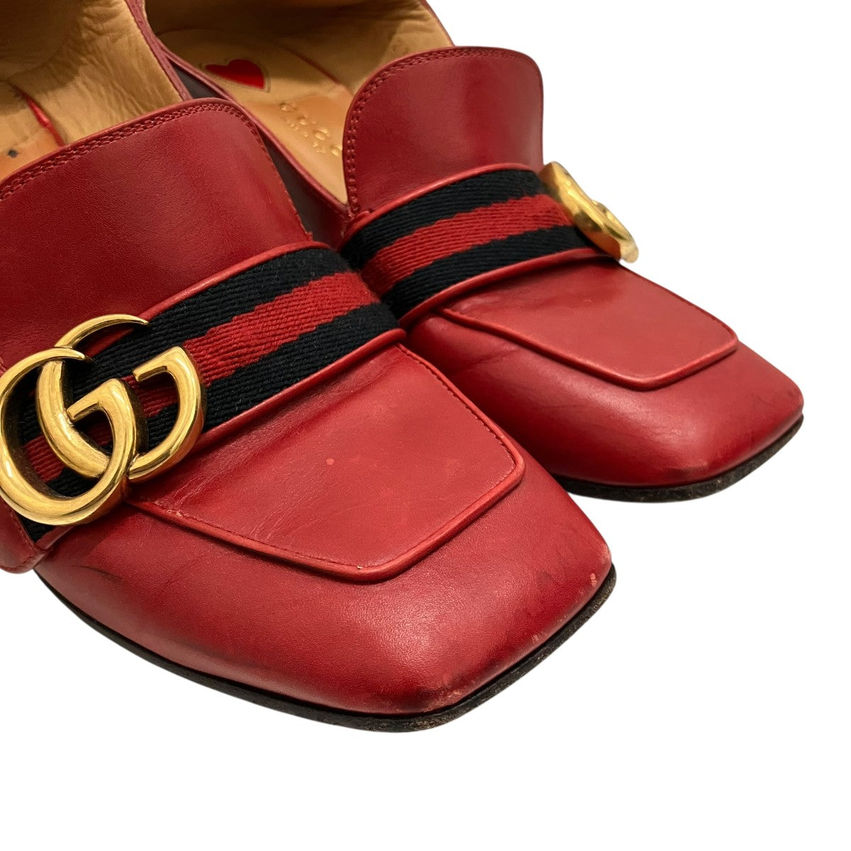 GUCCI ミッドヒールローファー423535 古着・中古-7枚目のアイテム画像